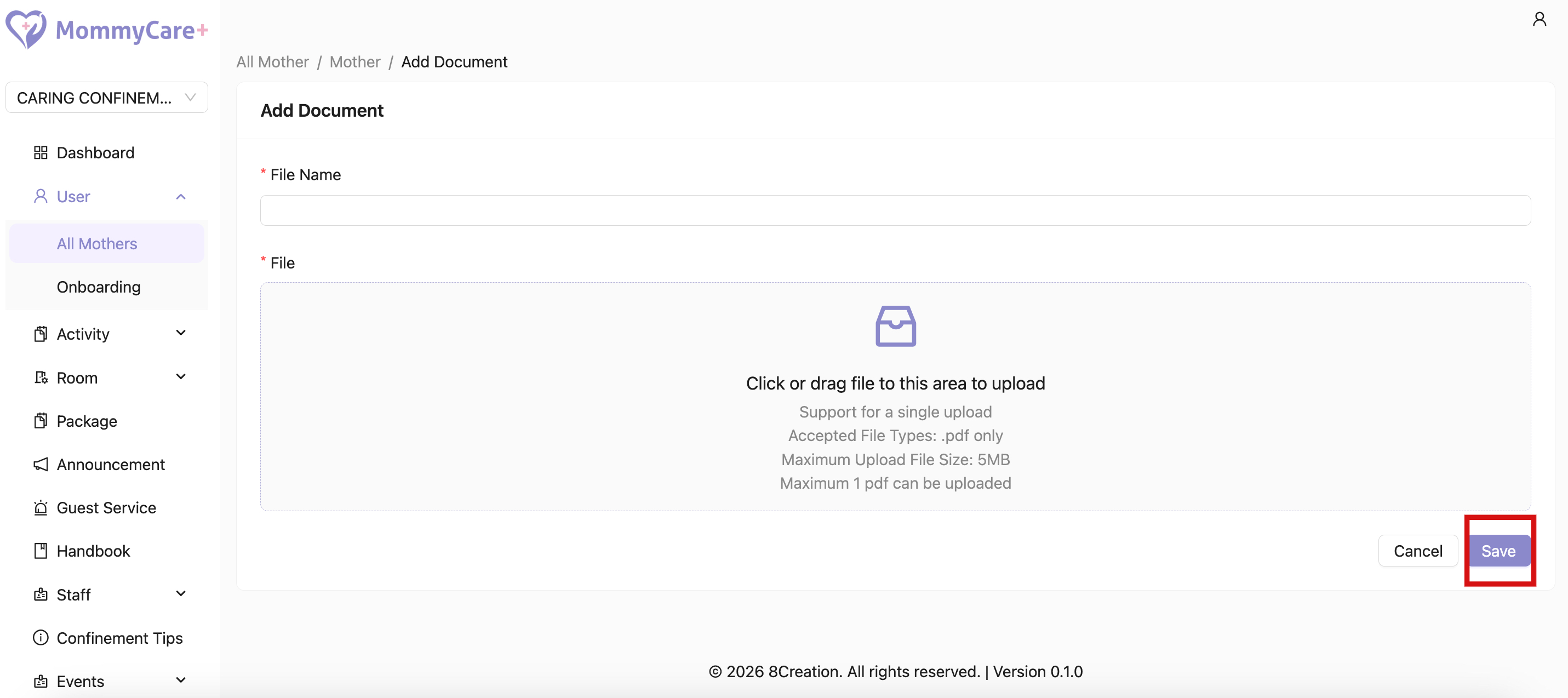 Edit Onboard History