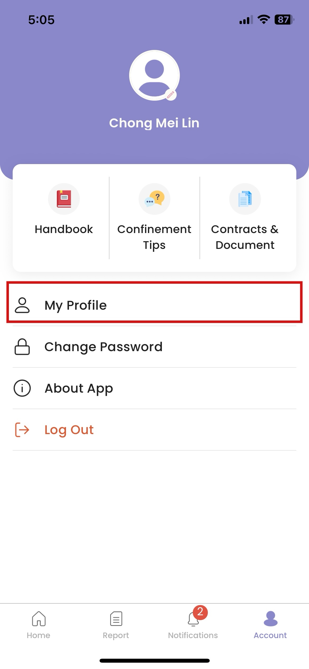 Profile for Mother App